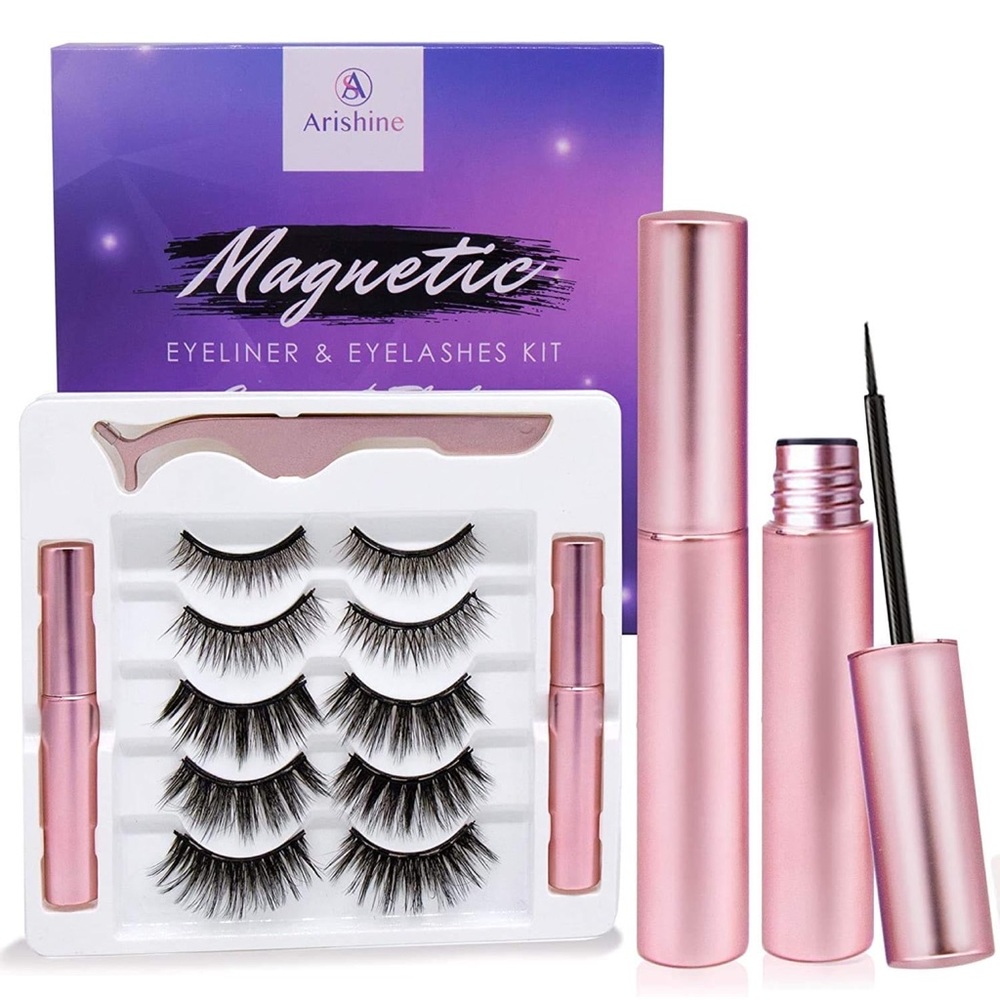 Arishine Magnetic Eyeliner and Eyelash Kit NIB